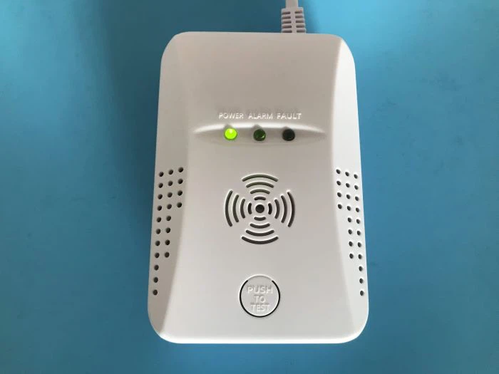 AC220V Metan Propan Combustibil GNL GPL Alarma pentru gaze naturale Detector de gaz la domiciliu