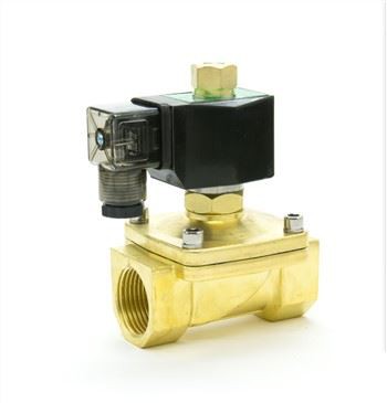 Non explozie dovada AC220V alamă solenoid Valve